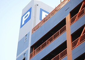 立体駐車場解体工事
